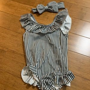 Cute striped bathing suit